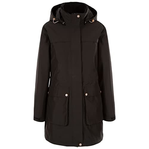 Image of Trespass Womens Waterproof Jacket Lightly Padded Longer Length Lyrics