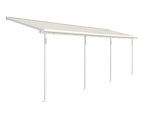 Image of Palram Canopia Veranda Pergola Sierra Patio Cover (2.3x6.9, White)
