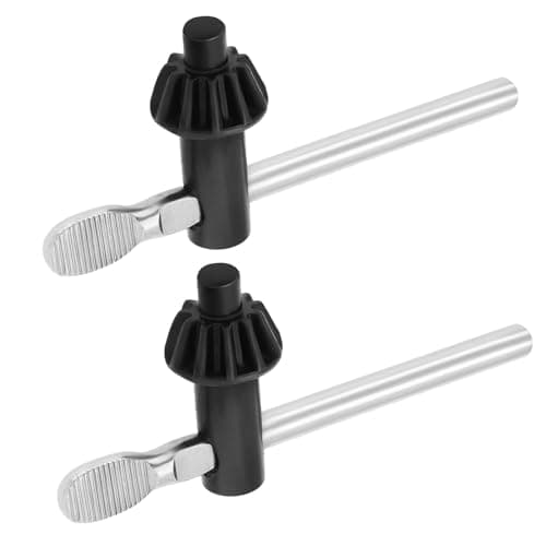 Image of VGOL 2Pcs Carbon Steel Drill Chuck Key 8mm Pilot 11 Teeth 21.4mm Gear Diameter Compatible with Jacobs 3, 34 & 35 Series 14N for 3-16mm Drill Chuck