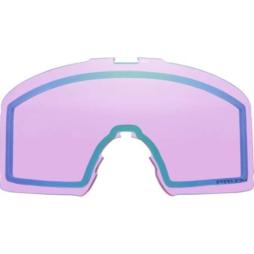 Image of Oakley Line Miner Prizm Snow Iced Iridium Medium Replacement Lens