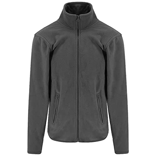 Image of PRORTX RX401 Unisex Microfleece Jacket - Solid Grey - 5XL