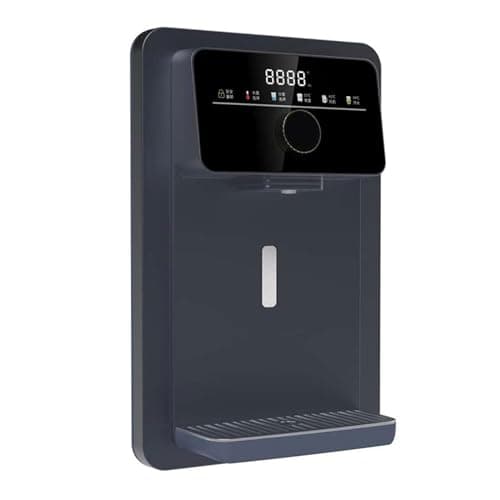 Image of Water Purifier Instant Hot Pipeline Machine - Wall-Mounted Hot & Cold Mains Water Dispenser With Electronic Child Lock, Quantitative Water Intake for Office & Commercial Canteens - Touch Screen