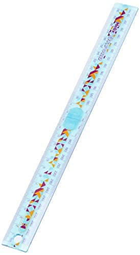 Image of Helix Oxford Geo 30cm Folding Ruler - Orange