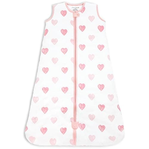 Image of Mama Cheetah Baby Sleep Sack 2.5 TOG, Winter Baby Sleeping Bag with 2-Way Zipper, Organic Cotton Swaddle Transition Wearable Blanket for Boy Girl Infant Toddler, 0-6 Months, 1-Pack