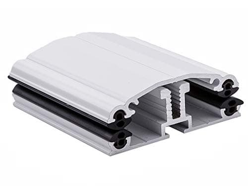 Image of Twinfix P227 Self Supporting Glazing Bar for Glass or Polycarbonate DIY (3000mm, White)