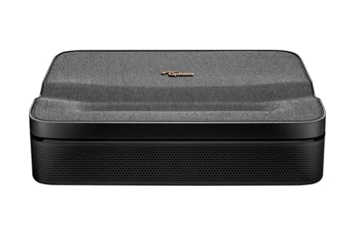 Image of Optoma Photon Go Ultra-Short-Throw Portable Projector, 1080p Full HD, 650 Lumens, 100-inch Display at 25cm, Google TV