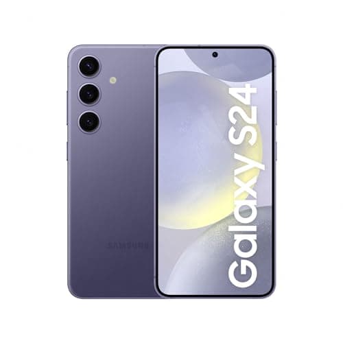Image of Samsung Galaxy S24, AI Android Smartphone, 8GB RAM, 256GB Storage, 50MP Camera, Long Battery Life, Cobalt Violet, 3 Year Manufacturer Extended Warranty (UK Version) (Renewed)