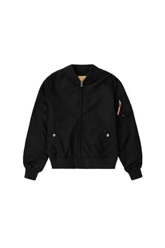 Image of Alpha Industries MA-1 TT Kids Bomber Jacket for children Black