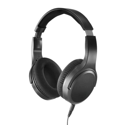 Image of Hama TV Headphones, Over-Ear, Long Cable (6m), Separate Volume Control
