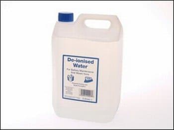Image of Value Pack of 3 - De-ionised Water 5 Litres - Suitable for battery maintenance, irons, fountains etc