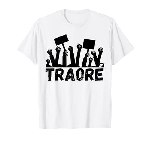 Image of Traoré, Burkina Faso Ibrahim Traore, African T-Shirt
