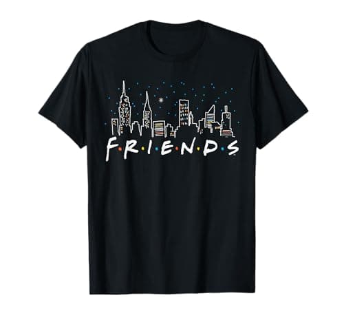 Image of Friends Santa Skyline T-Shirt