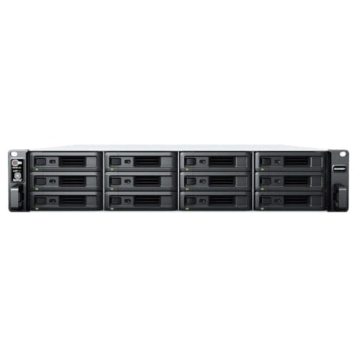 Image of Synology RackStation 12-Bay AMD Quad-Core 8GB NAS: High-Performance Storage Solution