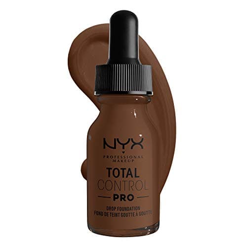 Image of NYX Professional Makeup Total Control Pro Drop Foundation, Precise Dosage, Customised and Buildable Coverage, Vegan Formula, True-to-Skin Finish, 13 ml, Shade: Deep
