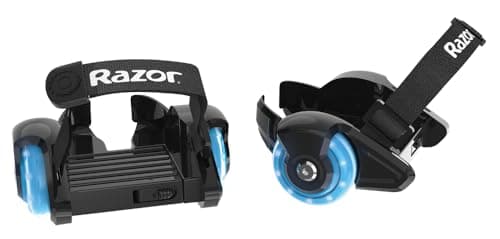 Image of Razor Jetts Mini For Kids Aged 6+, Bright Light Up LED Wheels, “Quick click” hook-and-loop strap system, Supports Riders Up To 65KG (143Lbs)