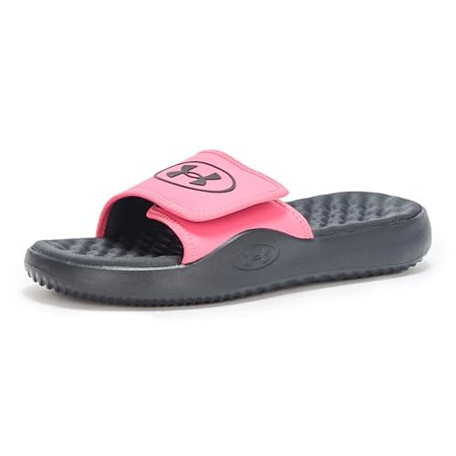 Image of Under Armour Women's UA W Ignite Pro 8 SL Sandal, Super Pink/Black/Super Pink, 6 UK