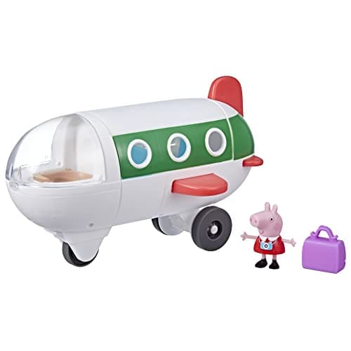 Image of Peppa Pig F3557FF2 Adventures, On Peppa Plane Preschool Toy, 1 Figure and 1 Accessory, Ages 3+, Multicolored,Unisex Children