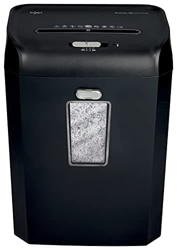 Image of Rexel RSX1035 Cross Cut Paper Shredder, Shreds 10 Sheets, P4 Security, Small Office, 35L bin, Ultra Quiet, ProMax QS Range, 2104585