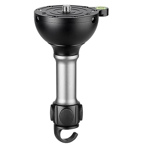 Image of LEOFOTO YB-75LP 75mm Levelling Half Ball Adapter for Bowl Tripod Long Handle & Sandbag Hook