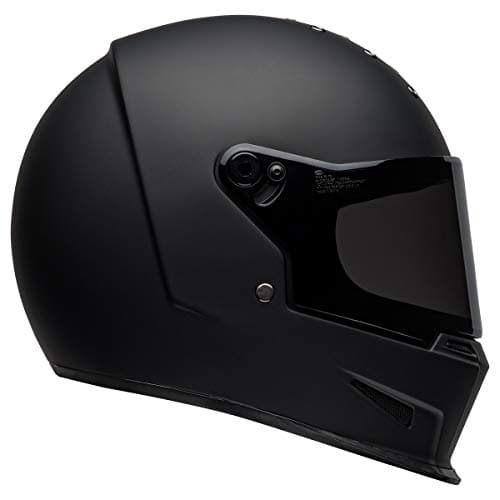 Image of Bell Eliminator Adult Street Motorcycle Helmet - Matte Black/Medium