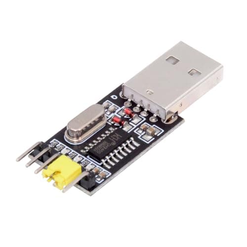 Image of NFHK USB2.0 Type-A to TTL Converter UART STC Module Serial Programmer CH340G CH340 3.3V 5V Adapter Replace PL-2303