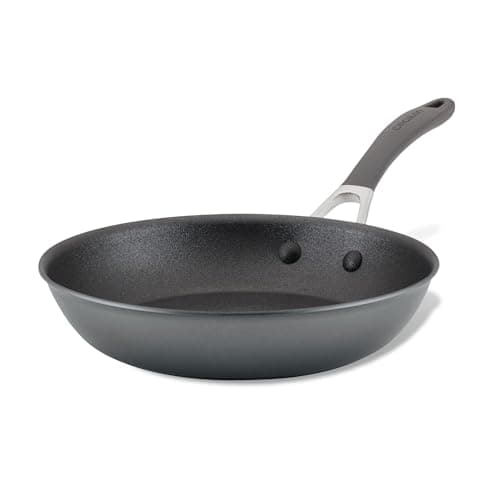 Image of Circulon Scratch Defense Non Stick Frying Pan 25cm - Induction Frying Pan with Extreme Non Stick, Dishwasher & Oven Safe Cookware, Graphite Pewter Finish