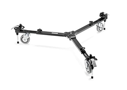 Image of Manfrotto Virtual Reality Adjustable Dolly - Black