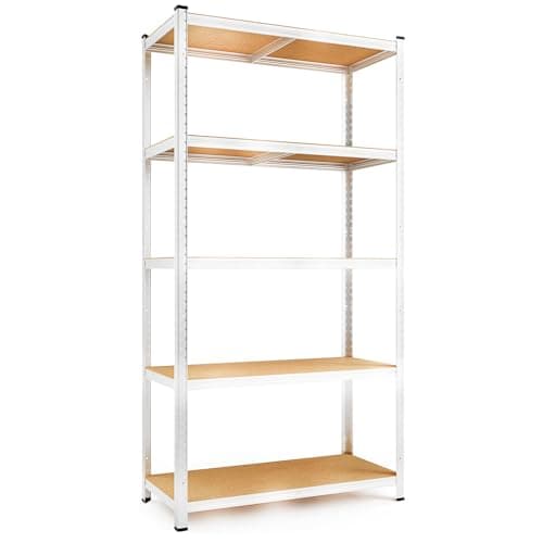 Image of Heavy Duty 5 Tier Racking Shelf Garage Shelving Storage Shelves Unit 180x90x40cm by TMZ