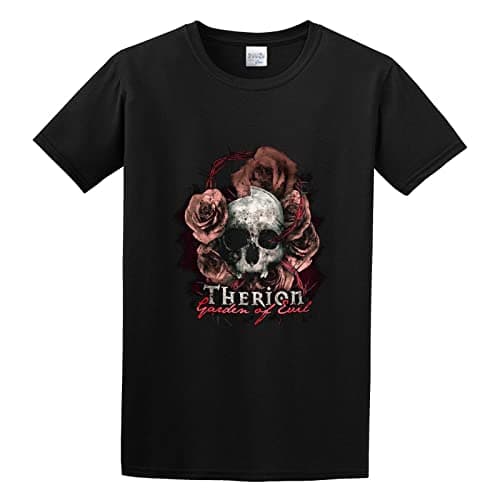 Image of Therion Garden of Evil Blu Ray Mens T-Shirt Black Tees Unisex Shirt L