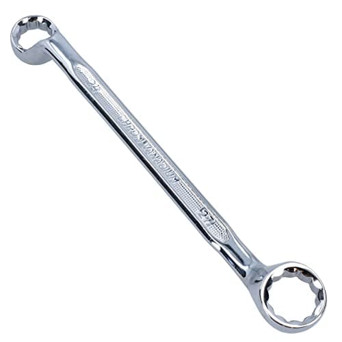 Image of AB Tools Double Ended Metric 24mm + 27mm Ring Obstruction Spanner Wrench 75 Offset