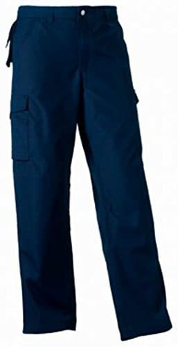 Image of Russell Men's Heavy Duty Workwear Trousers French Navy 46/S