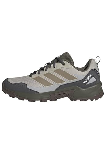 Image of adidas Men's Terrex Eastrail 3 Climaproof Hiking Shoes, Wonder Alumina/Blanch Cargo/Olive strata, 9 UK