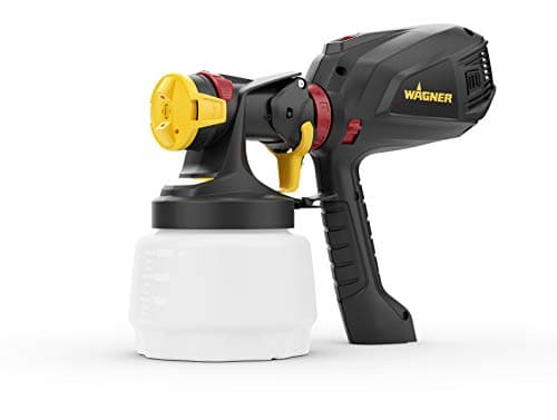 Image of WAGNER Universal Sprayer W 575 FLEXiO - Electric Paint Sprayer for Wall & Ceiling/Wood & Metal paint - interior and exterior usage, covers 15m² - 6 min, 1300 ml/ 800 ml capacity, 630 W, black