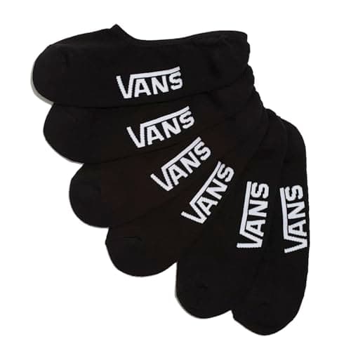 Image of Vans Classic No Show logo, Black, M