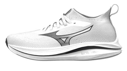 Image of Mizuno Men's Neo Zen Running Shoe, White/Black, 9