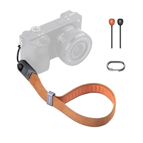 Image of PGYTECH Camera Wrist Strap Air, Adjustable Quick Release Camera Hand Strap Compatible for DSLR or Mirrorless Camera, Earth Brown