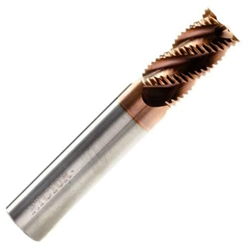 Image of 6mm Solid Carbide 4 Flute Roughing End Mill TiAlN Coated/Endmill