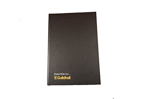 Image of Exacompta - Ref GESEAB1Z - Guildhall - Essentials Account Book for Complete Year, A4 297 x 210mm, 192 Pages of 100gsm Pre-Printed Paper - Receipts, Expenses, Summaries