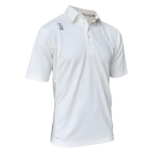 Image of Kookaburra Pro Players Men's Shirt, Beige,White, XL