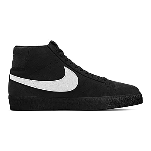 Image of Nike SB Zoom Blazer Mid Shoes, Black White, 11 UK