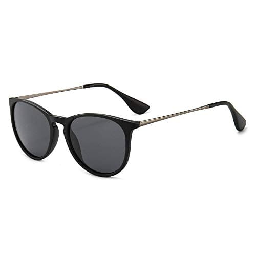 Image of SUNGAIT Vintage Round Sunglasses for Women Men Classic Retro Designer Style