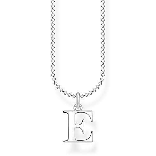 Image of Thomas Sabo Necklace letter E 925 Sterling Silver