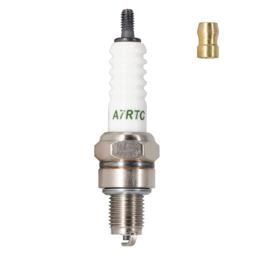 Image of TORCH A7RTC Screw Terminal Spark Plug Replacement for NGK CR7HSA, Denso 4008/U22FSR-U 5383/IUF22, Bosch UR3AS, Champion Z9Y Copper Plus 808, OEM