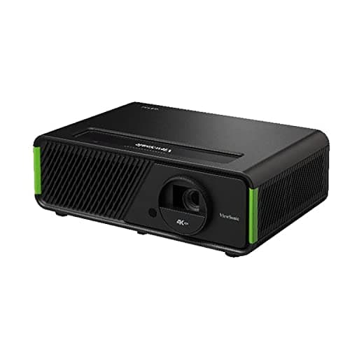 Image of ViewSonic X1-4K True 4K Projector, 2150 ANSI Lumens, HDR, LED Projector 4K, 240Hz, 4.2ms Low Input Lag, Auto H/V Keystone, 60000 Hour LED Life, for Home Cinema & Gaming