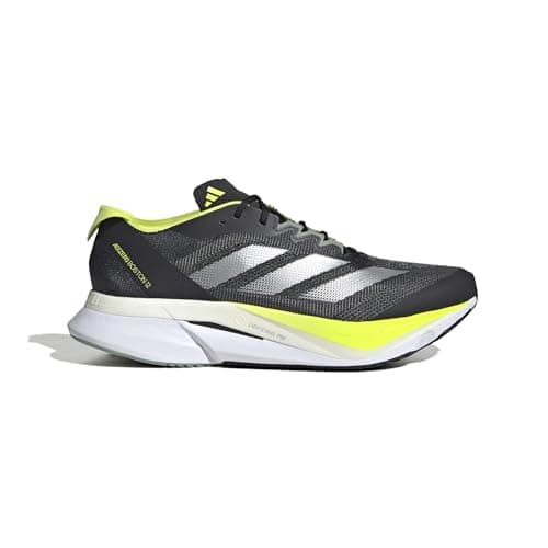 Image of adidas Adizero Boston 12 Mens Running Shoes Road Aurora/Silver 8 UK