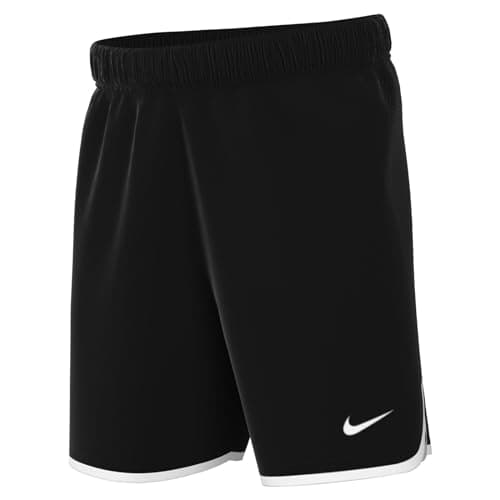 Image of NIKE DH8408-010 Y NK DF LSR V Short W Shorts Unisex Black/White/White Size XS