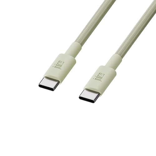 Image of Juice iPhone 17 Colour Matching Cable 1M Braided Fast Charging Data Lead Type C for iPhone 17, 17 Pro, 17 Pro Max, 17 Air & USB-C Devices – Sage