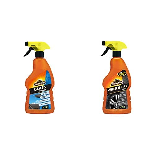 Image of Armor All GAA32500EN06 Glass Cleaner 500 ml & GAA34500ENT Wheel and Tire Cleaner 500 ml