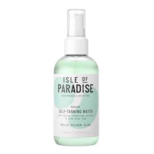 Image of Isle of Paradise Self Tan Water Medium (200 ml) Hydrating Self Tanning Water Natural Ingredients & Vegan