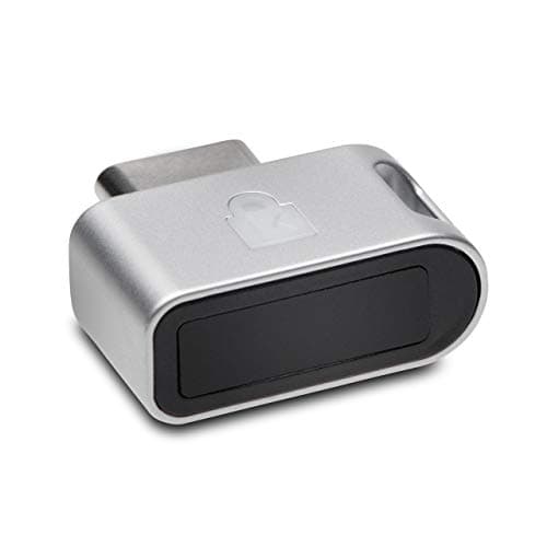 Image of Kensington Fingerprint Key -VeriMark Guard USB-C Fingerprint Key, Biometric Key for Laptops, Tablets, iPads, & Notebooks - Protects Laptop & Supports Windows, Chrome, macOS and iOS (K64709WW), Silver